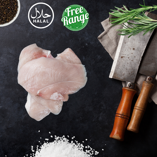 Free Range Chicken Breast Cutles 1lbs
