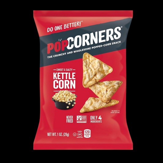 PopCorners – Sweet & Salty Kettle Corn Popped-Corn Chips, 28 g