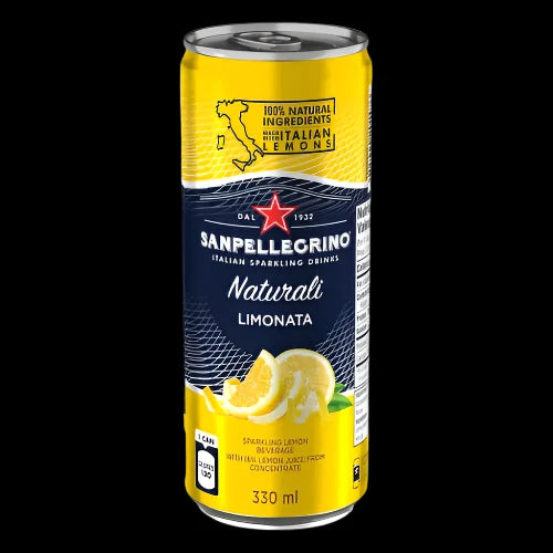 San Pellegrino Limonata – Italian Sparkling Lemon Beverage 330ml