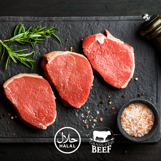 100% Grass Fed Beef Eye Round steak 8oz