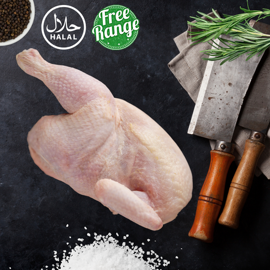 Free Range Chicken Half Chicken 1.75lb - 2lb
