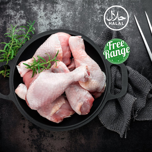 Free Range Chicken Drumsticks 1lb / 4-5 Drumsticks per pack - 4Grocery
