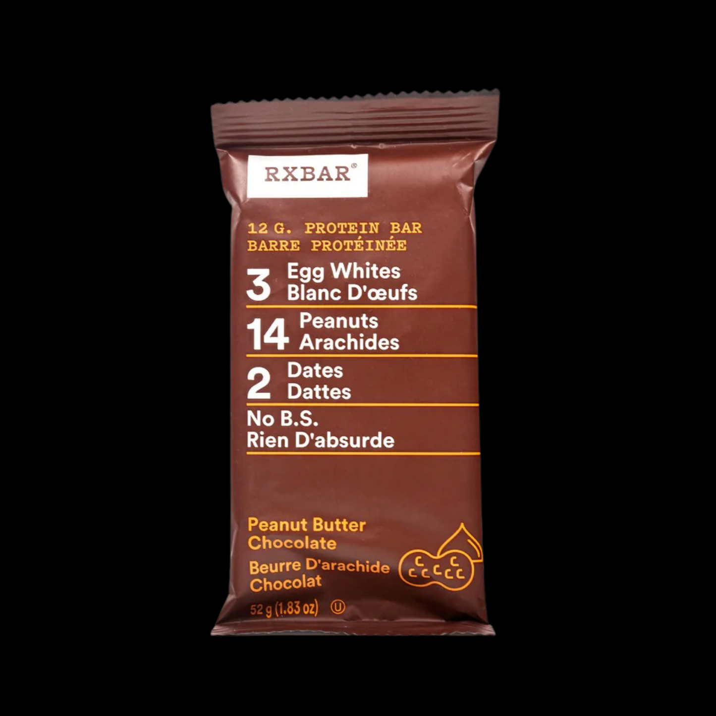 RXBAR – Peanut Butter Chocolate Protein Bar, 52 g
