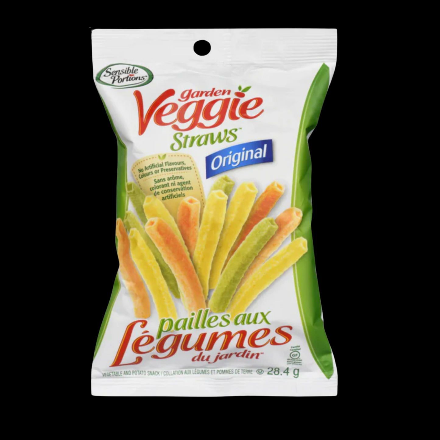 Sensible Portions – Garden Veggie Straws Original, 28 g